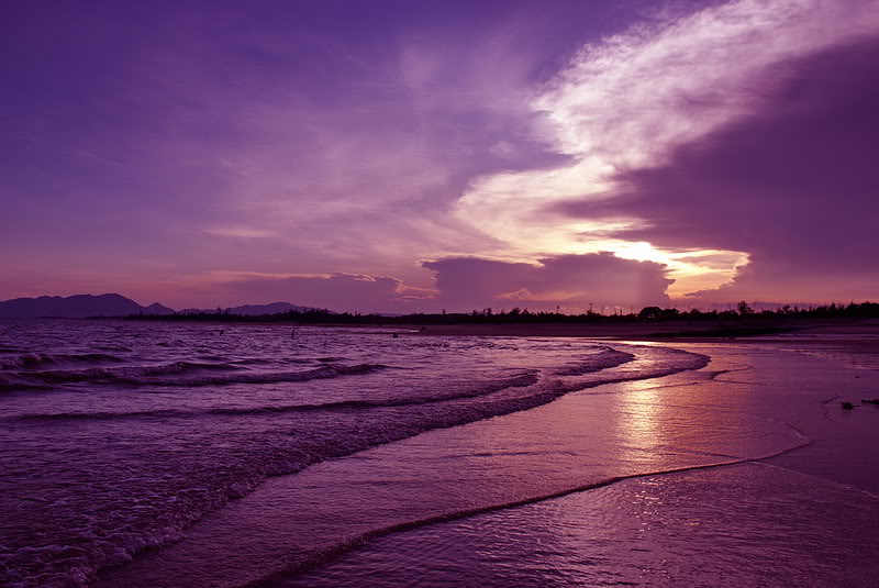 Hoàng hôn tím Côn Đảo